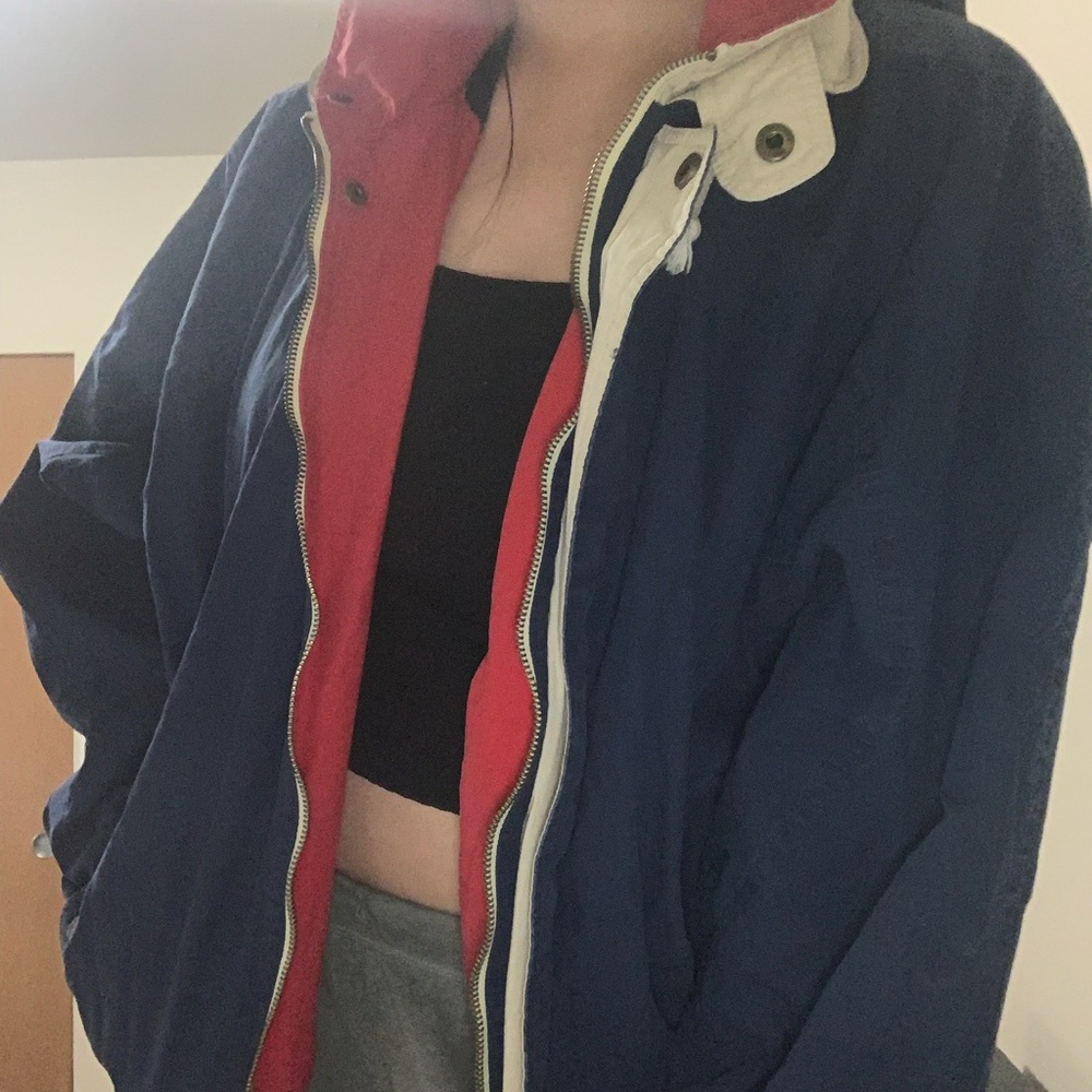 Thrifted jacket oversized